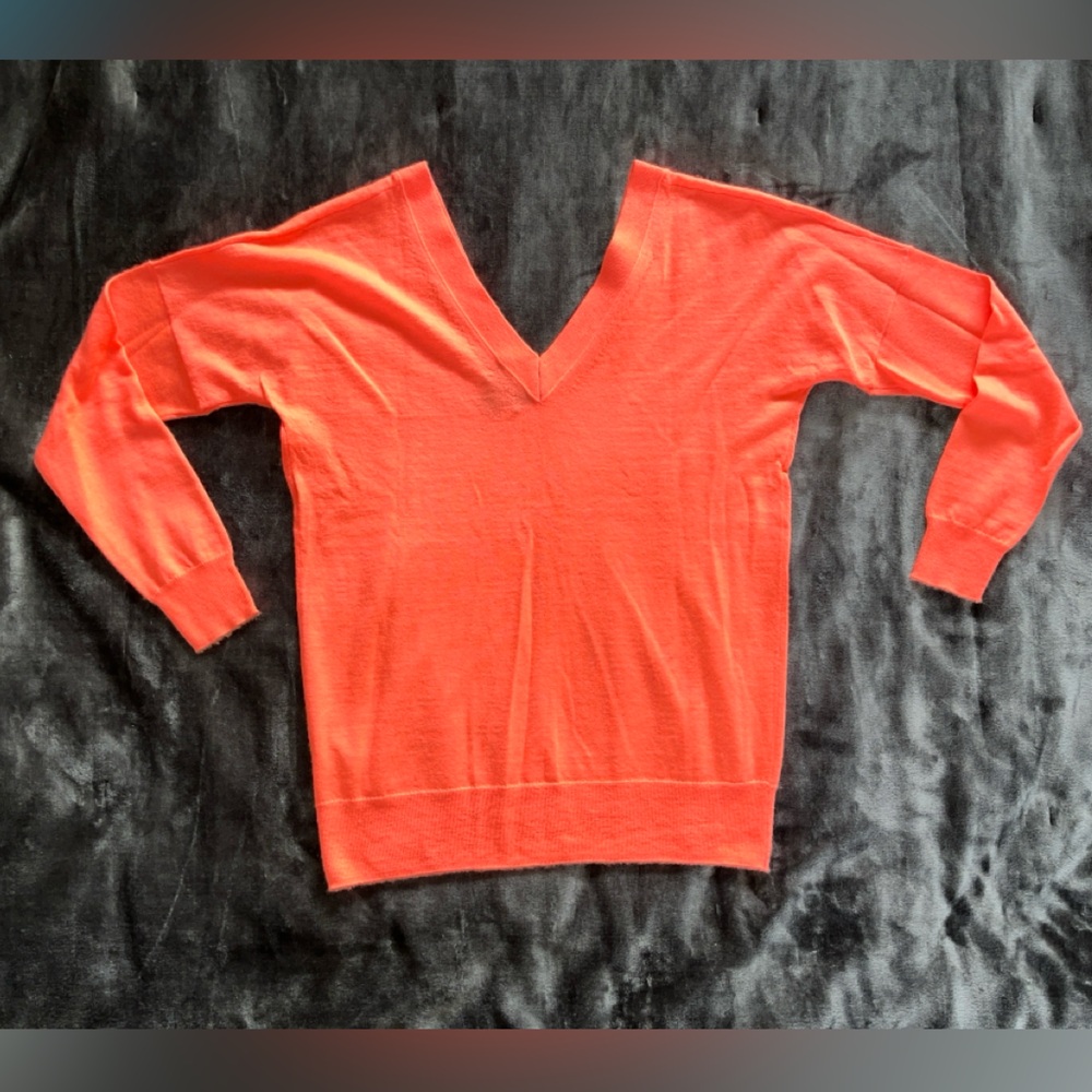 JCrew collection cashmere vneck sweater XS